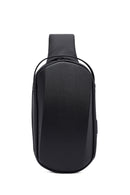 D-Pack Men's Black Technological Fabric Crossbody Bag | Derimod