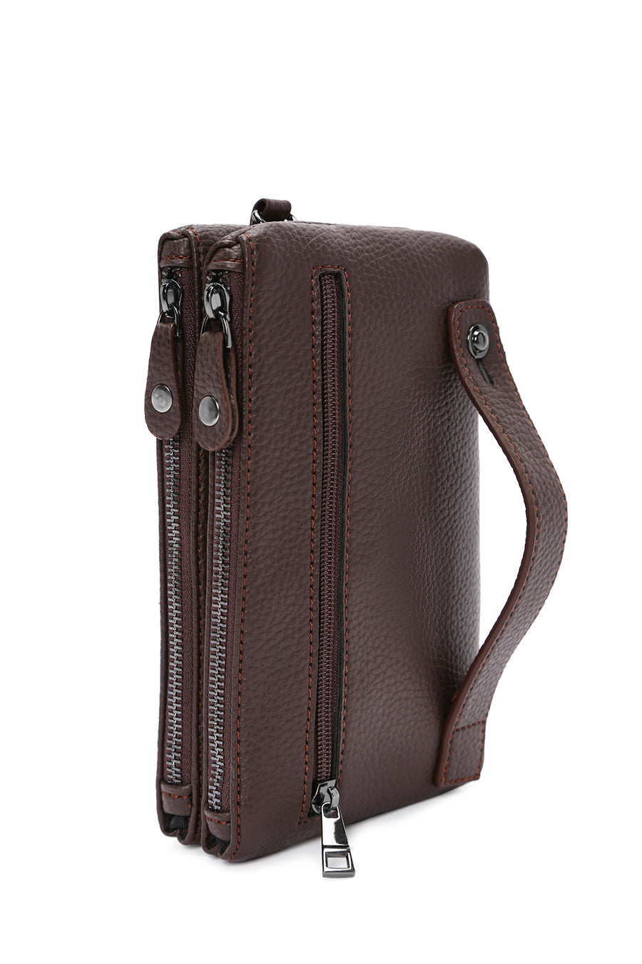 Men's Brown Handbag