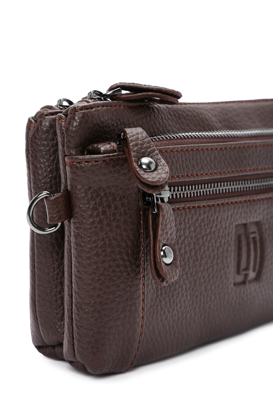 Men's Brown Handbag