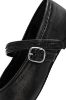 
Women's Black Leather Ballet Flats
 | Derimod
