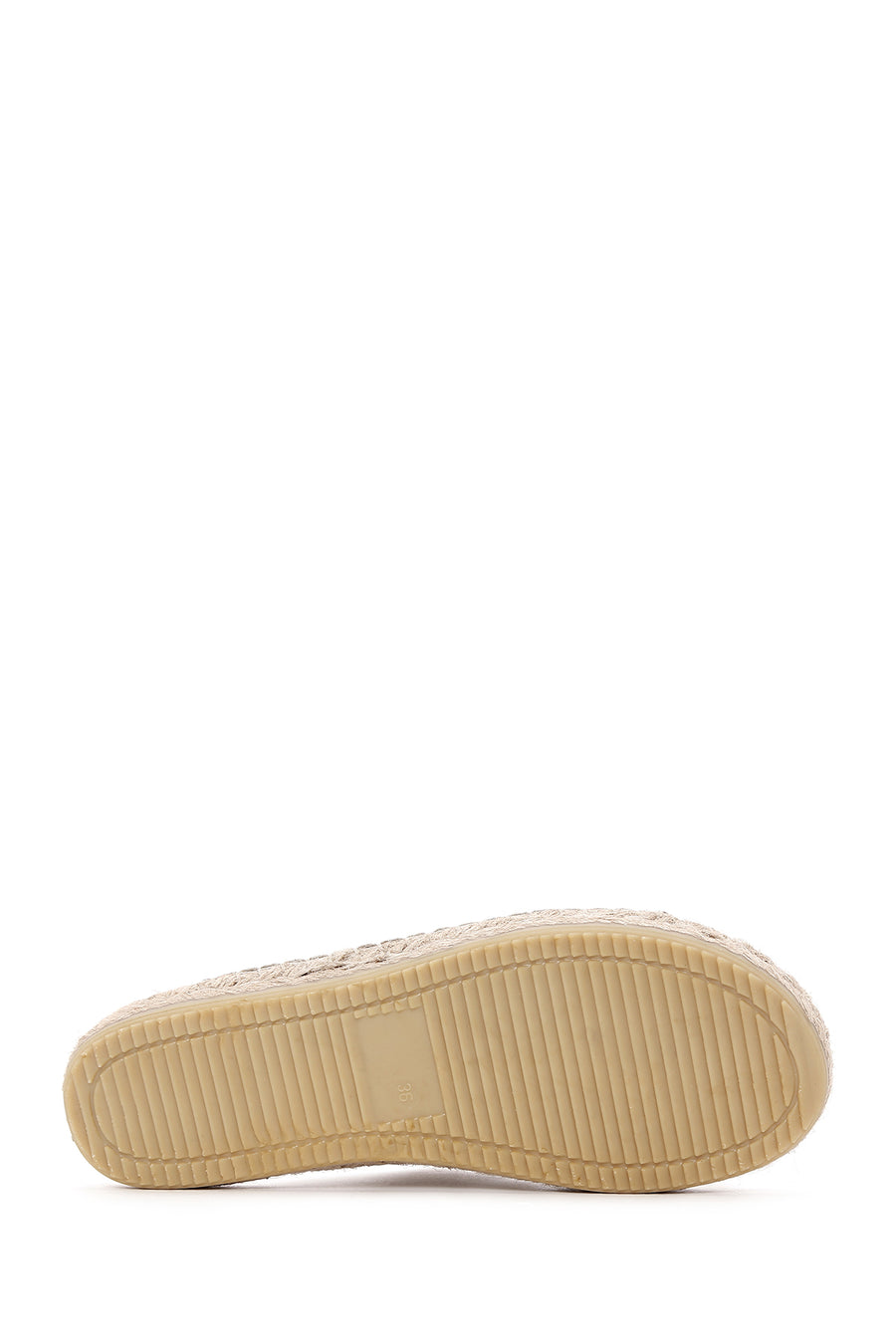 
Women's Grey Double Buckle Suede Leather Espadrille
