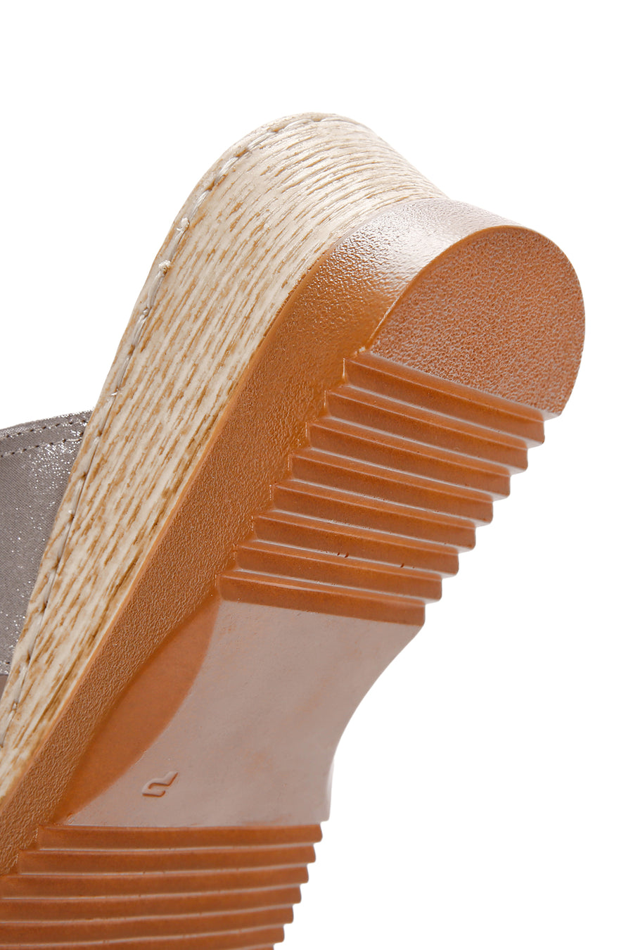 Women's Mink Thick Soled Leather Comfort Slippers