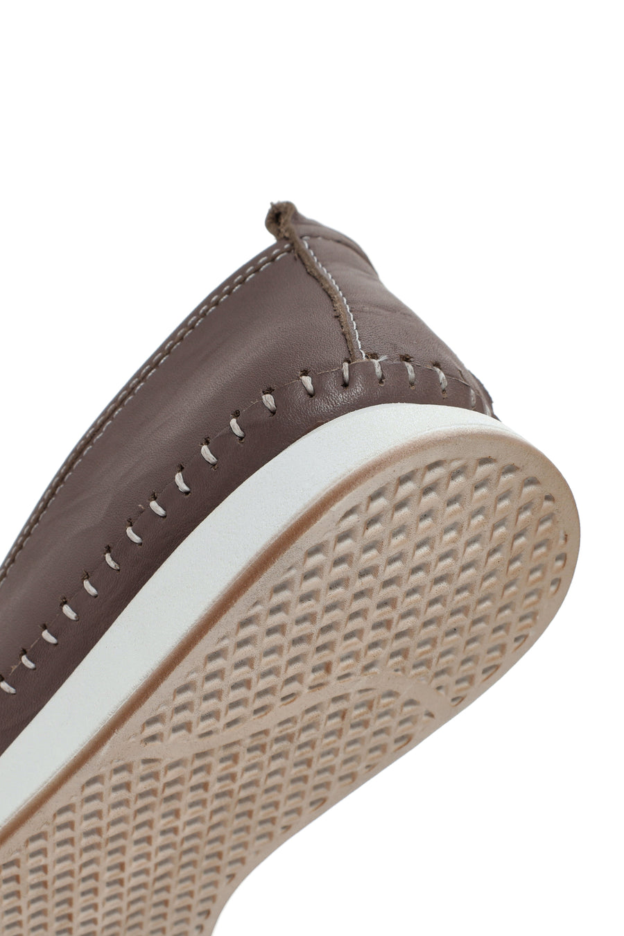 Kadın Vizon Deri Comfort Loafer
