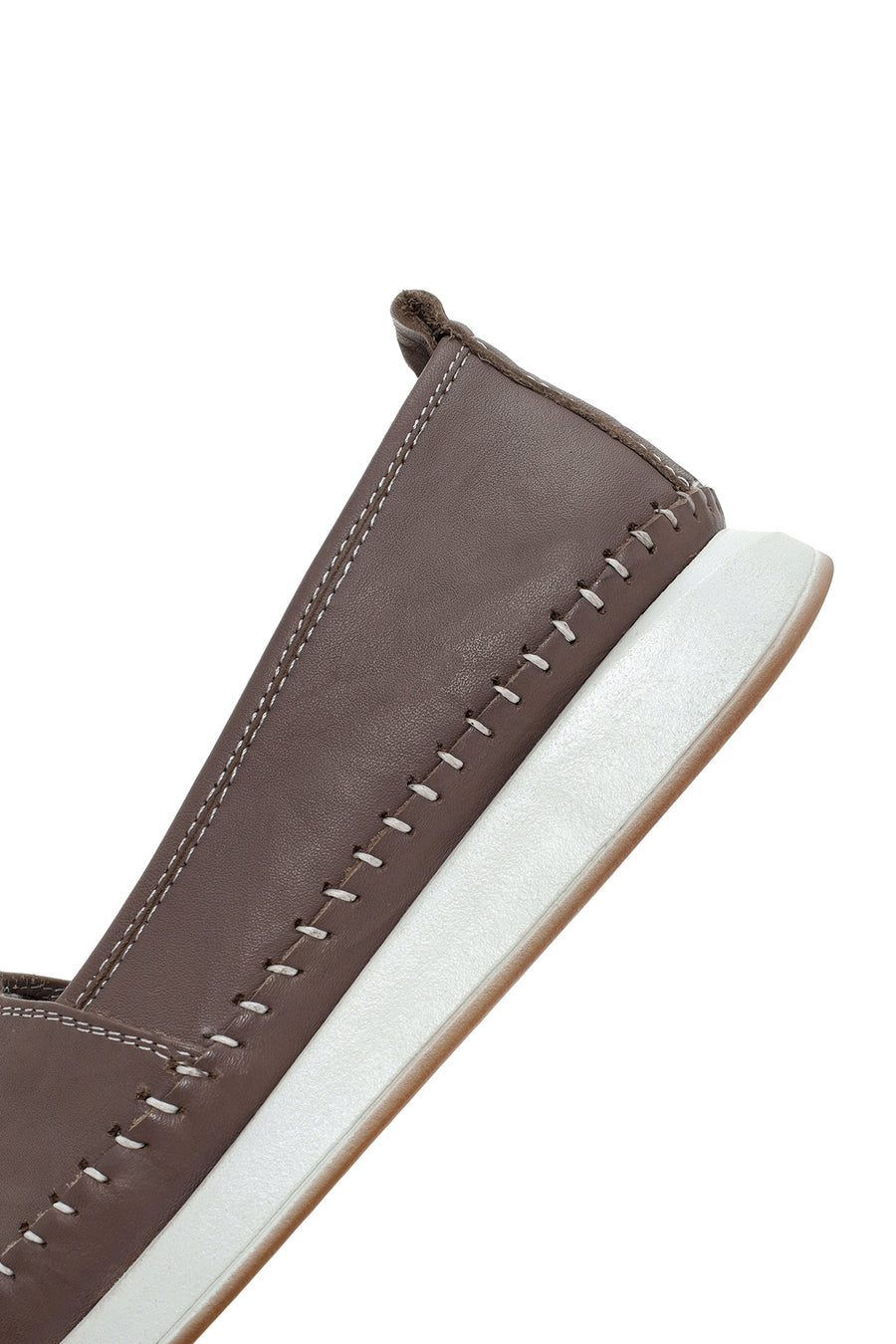 Kadın Vizon Deri Comfort Loafer
