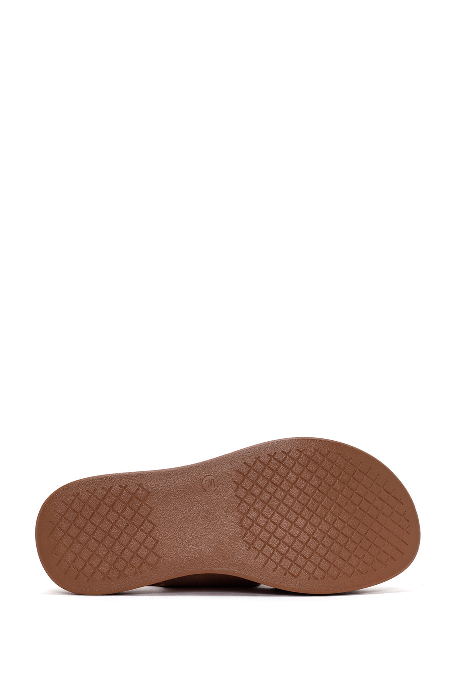 Kadın Pudra Deri Comfort Sandalet