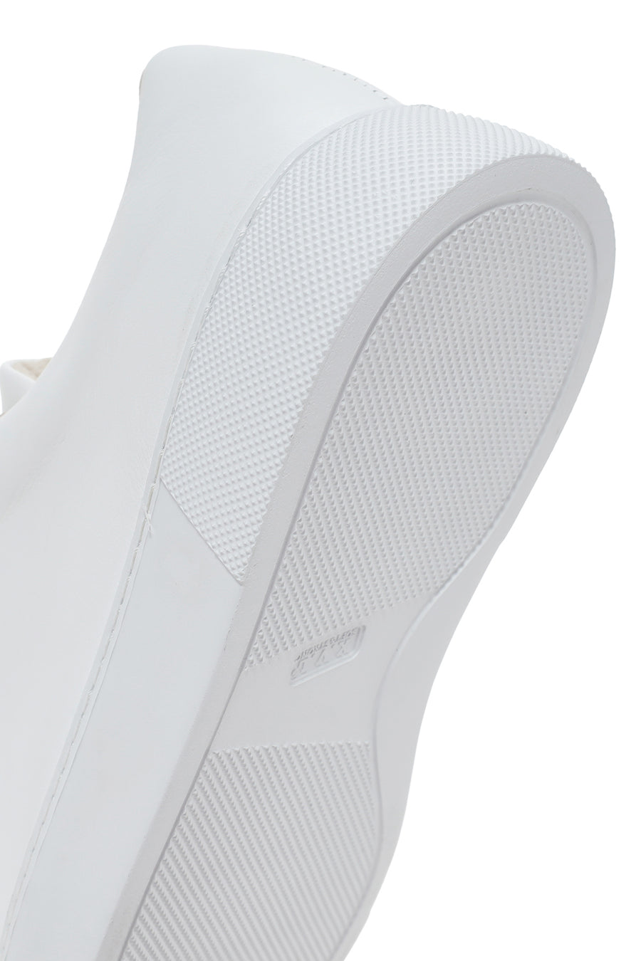 Kadın Beyaz Bağcıklı Deri Sneaker