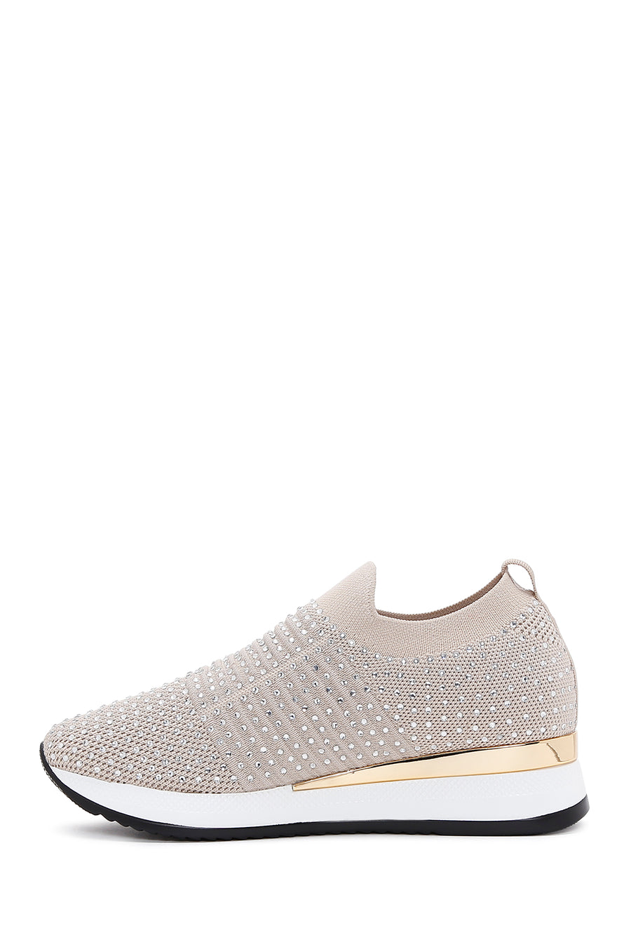 Derimod Zero Women's Beige Thick Soled Stone Sneaker