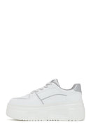 Kadın Beyaz Kalın Tabanlı Sneaker | Derimod