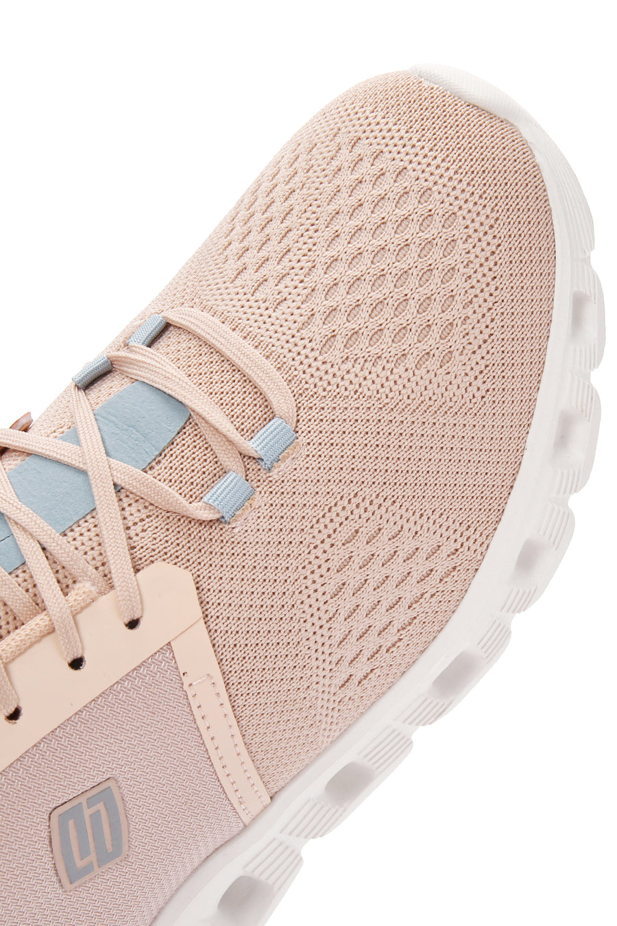 Derimod Zero Women's Pink Lace Up Fabric Sneaker