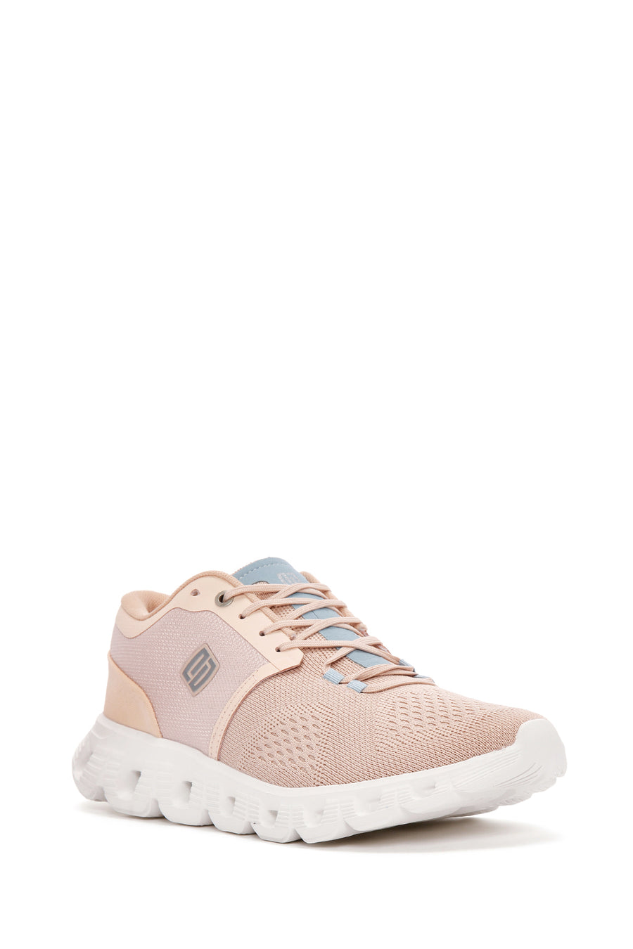 Derimod Zero Women's Pink Lace Up Fabric Sneaker