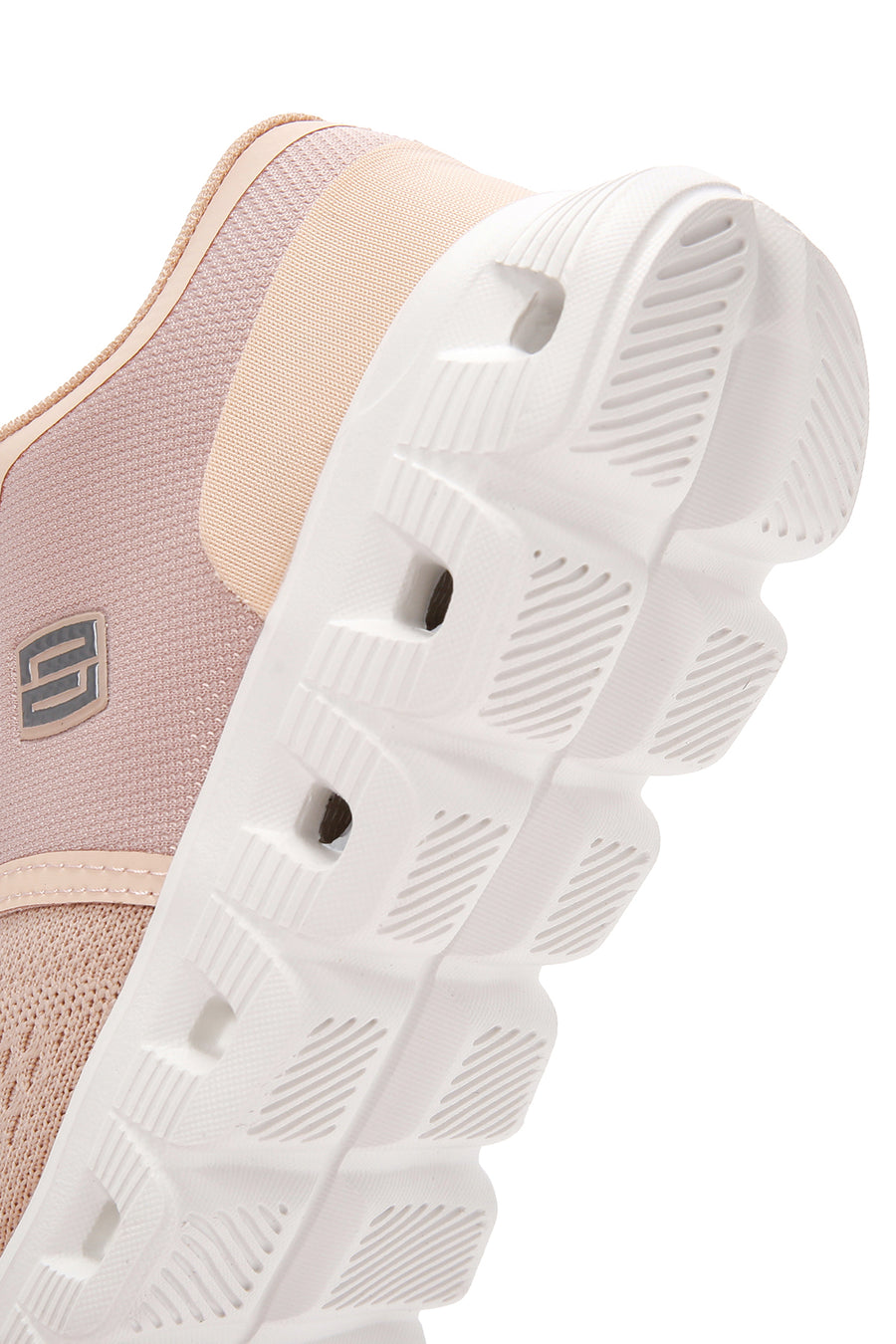 Derimod Zero Women's Pink Lace Up Fabric Sneaker