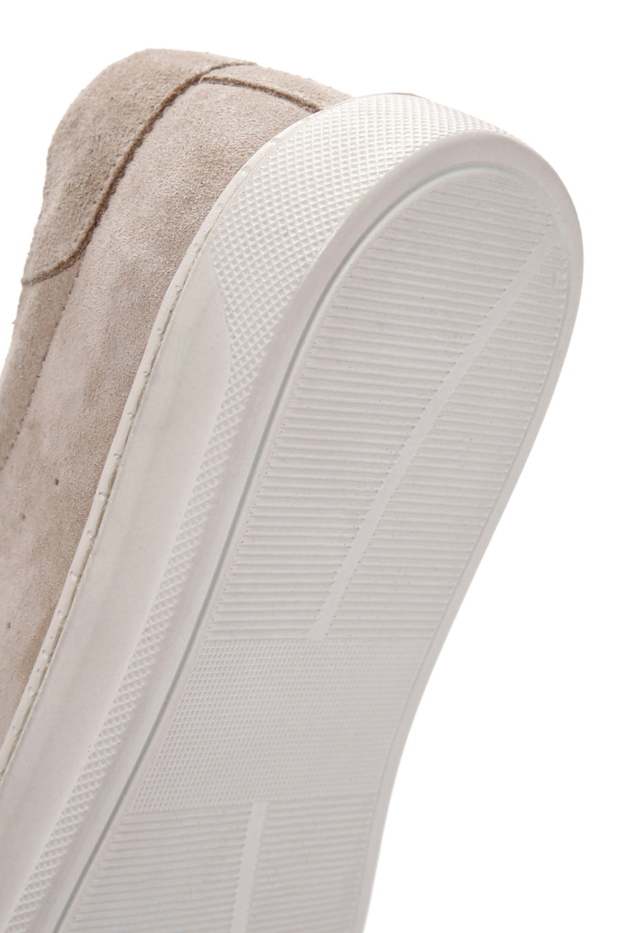 Kadın Bej Bağcıklı Süet Deri Sneaker