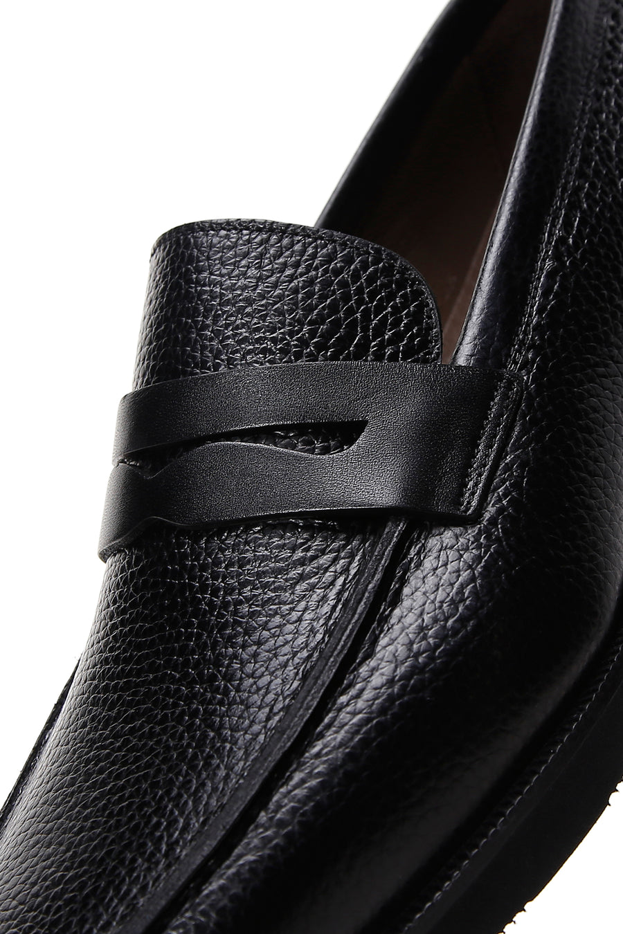 Erkek Siyah Deri Casual Loafer