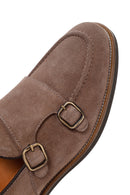 Erkek Vizon Süet Deri Casual Loafer | Derimod