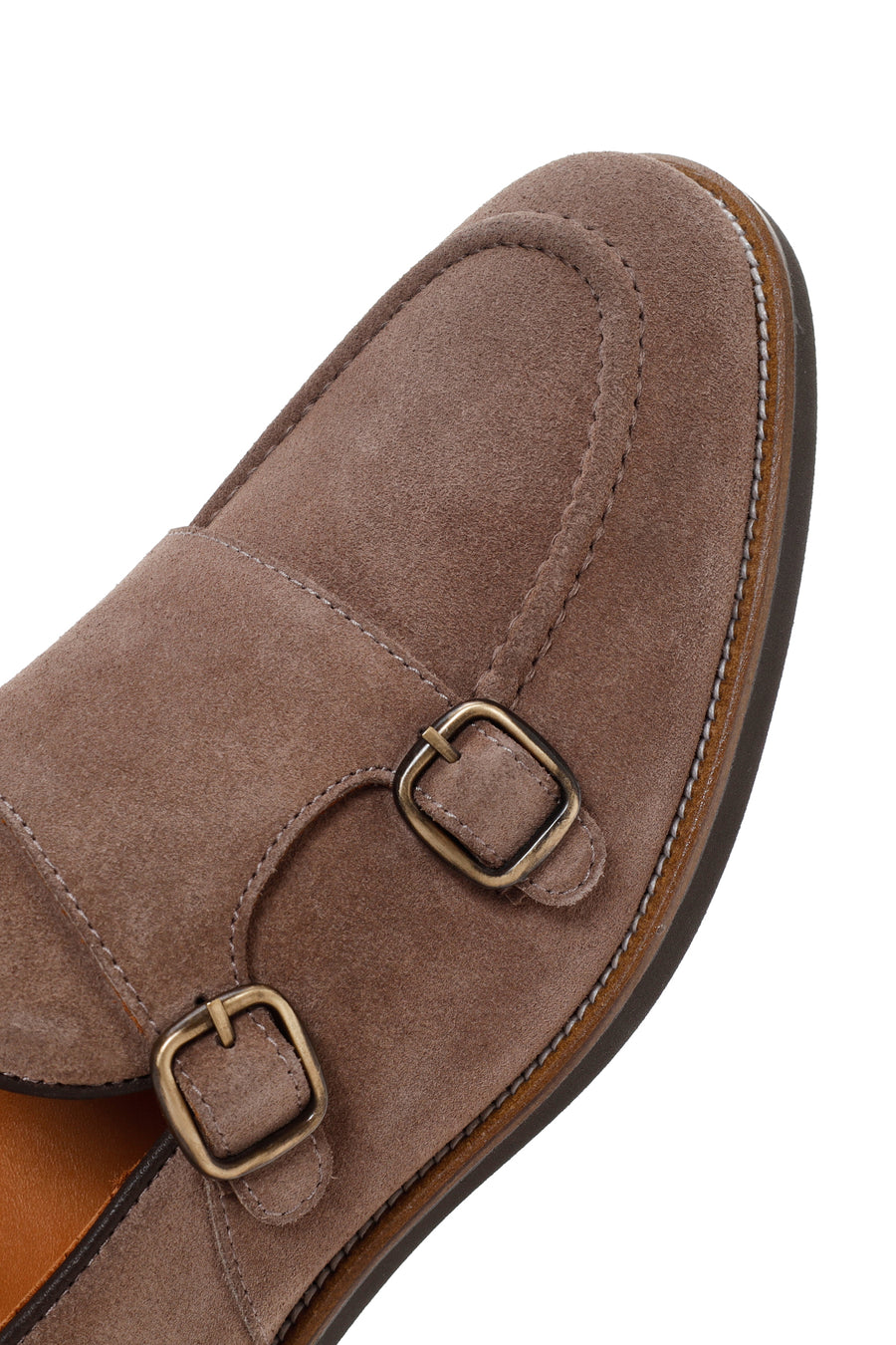Erkek Vizon Süet Deri Casual Loafer