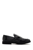 Erkek Siyah Deri Casual Loafer | Derimod