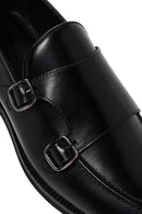 Erkek Siyah Deri Casual Loafer | Derimod