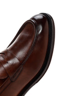 Men's Brown Leather Classic Loafer | Derimod