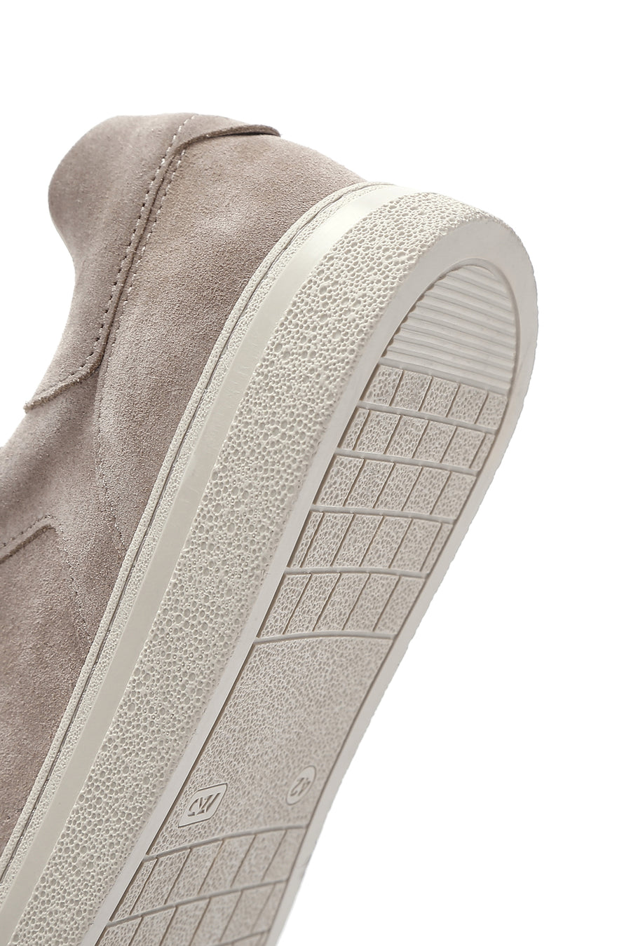 Men's Mink Lace-Up Suede Leather Sneaker