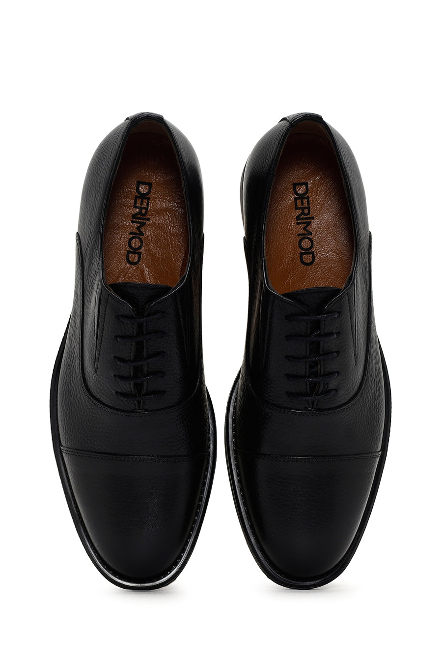Men's Black Leather Classic Shoes