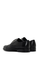 Men's Black Laced Leather Classic Shoes | Derimod