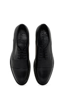 Men's Black Laced Leather Classic Shoes | Derimod