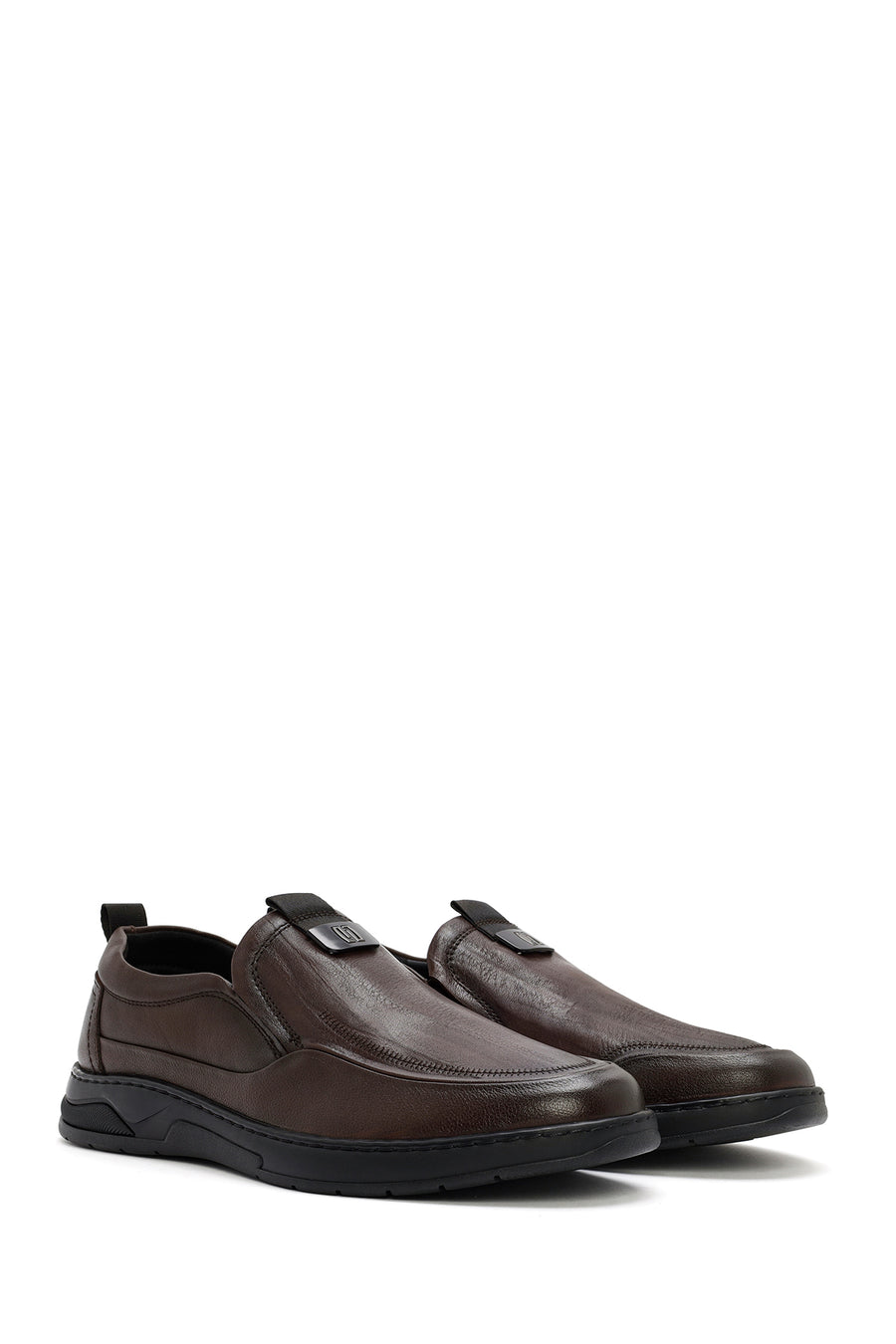 Derimod Fly Erkek Kahverengi Deri Casual Loafer