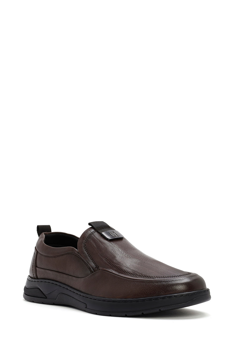 Derimod Fly Erkek Kahverengi Deri Casual Loafer