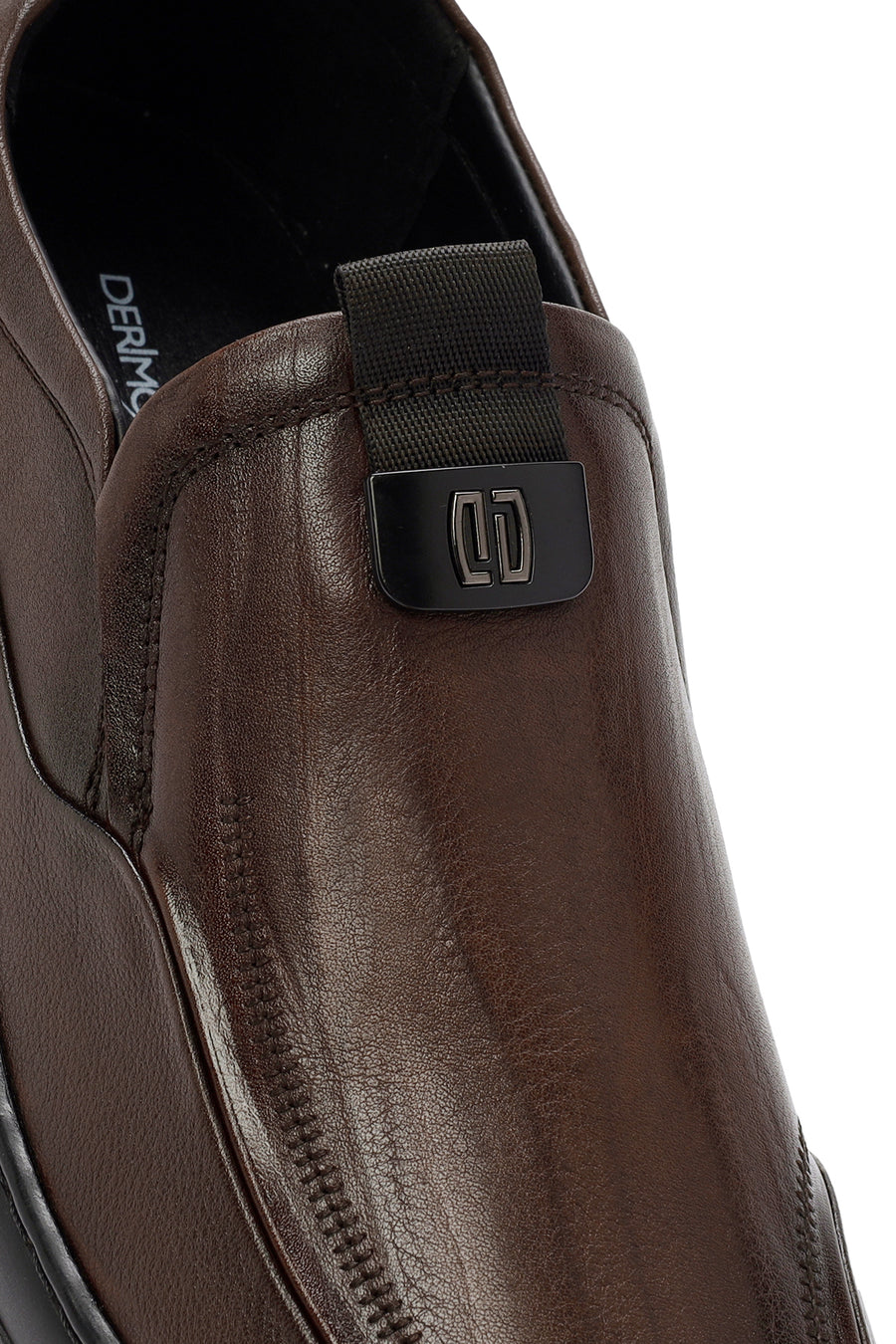 Derimod Fly Erkek Kahverengi Deri Casual Loafer