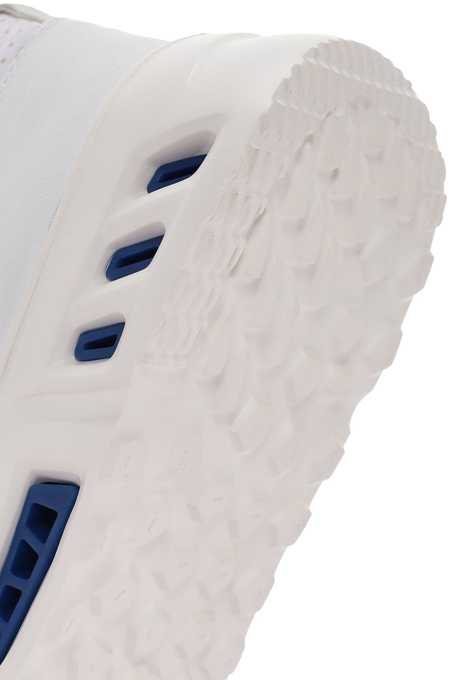 Erkek Beyaz Bağcıklı Deri Sneaker