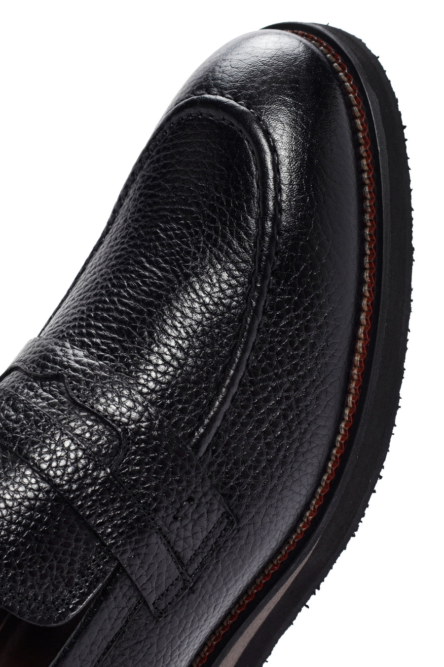 Erkek Siyah Deri Casual Loafer