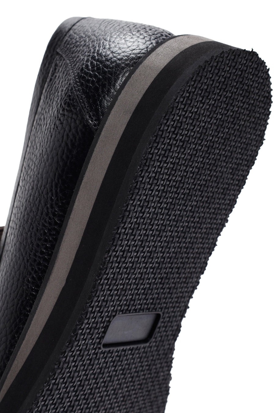 Erkek Siyah Deri Casual Loafer