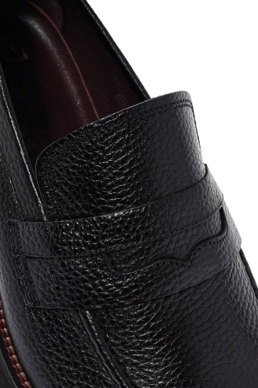 Erkek Siyah Deri Casual Loafer