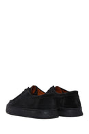 Men's Black Lace-Up Suede Leather Casual Shoes | Derimod