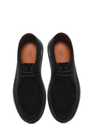 Men's Black Lace-Up Suede Leather Casual Shoes | Derimod