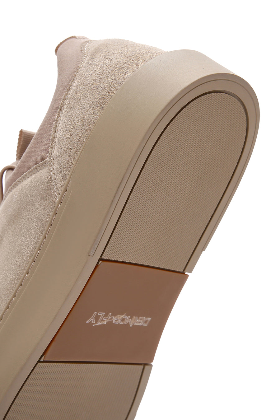 Derimod Fly Erkek Bej Bağcıklı Süet Deri Sneaker