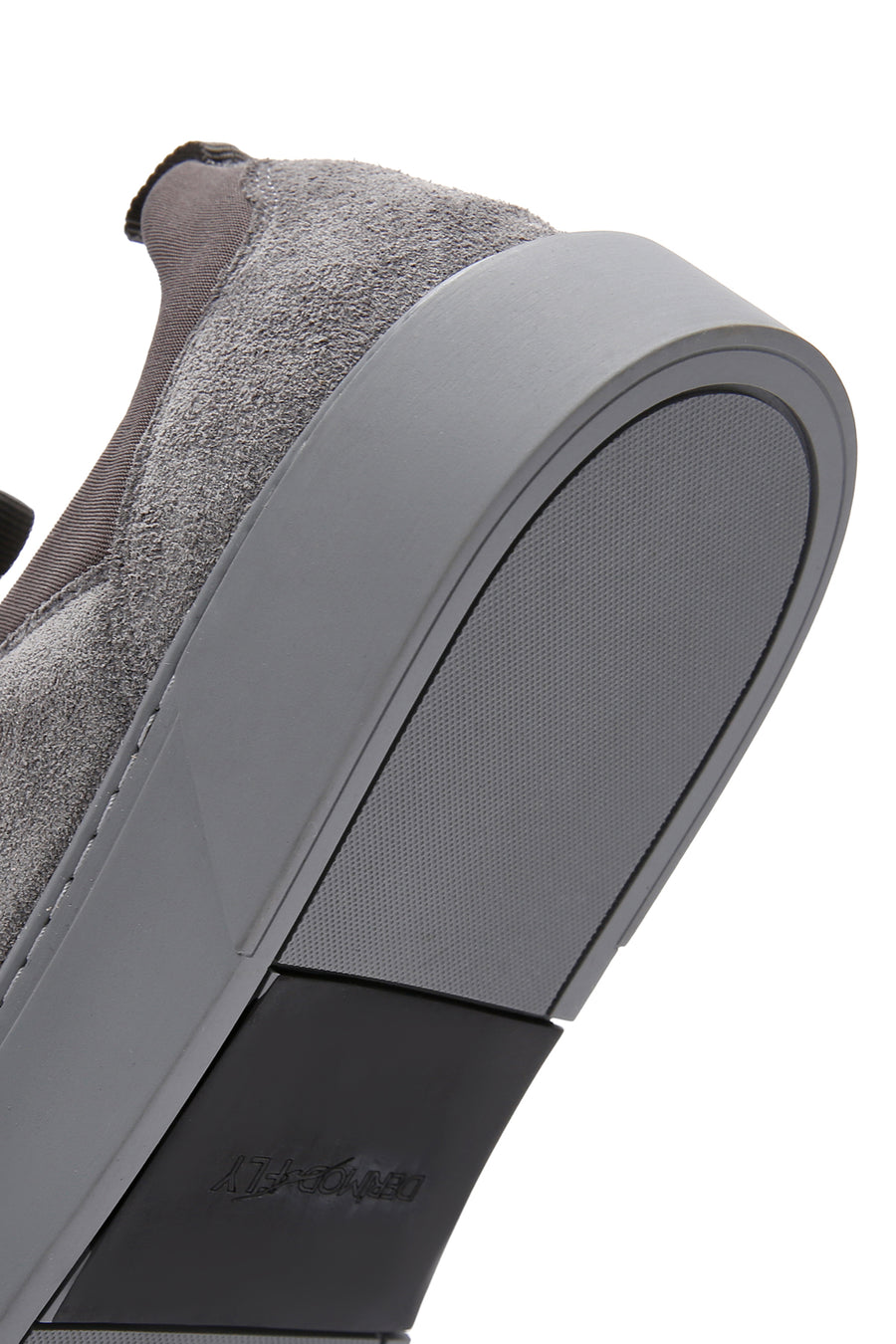 Derimod Fly Erkek Gri Bağcıklı Süet Deri Sneaker