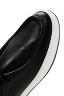 Men's Black Lace-up Leather Casual Shoes | Derimod