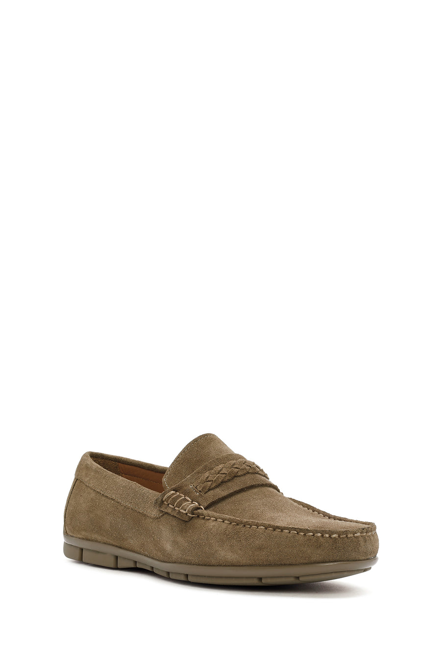 Derimod Fly Men's Mink Suede Leather Casual Loafer