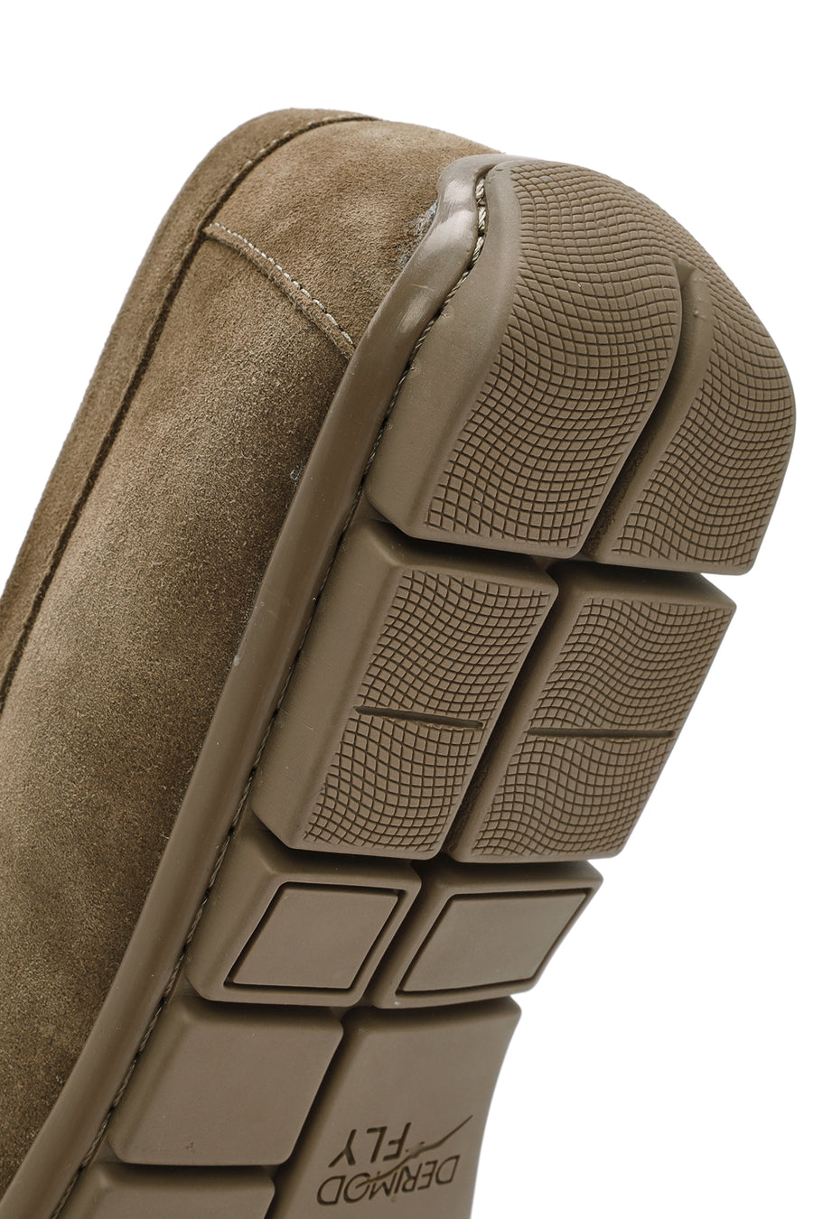 Derimod Fly Men's Mink Suede Leather Casual Loafer