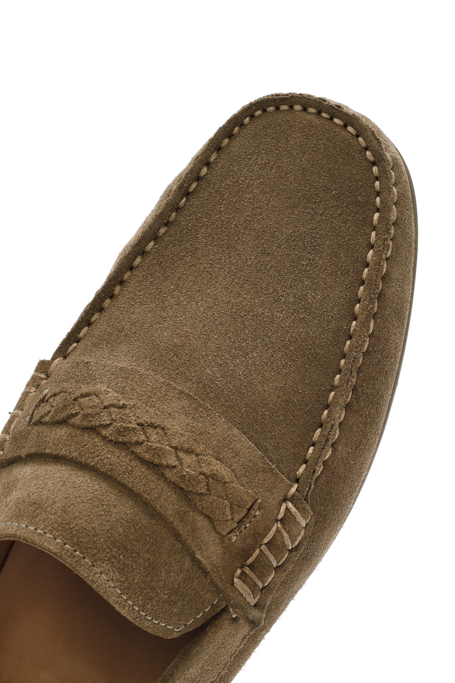 Derimod Fly Men's Mink Suede Leather Casual Loafer