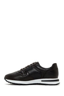 Men's Brown Thick Soled Leather Sneaker | Derimod