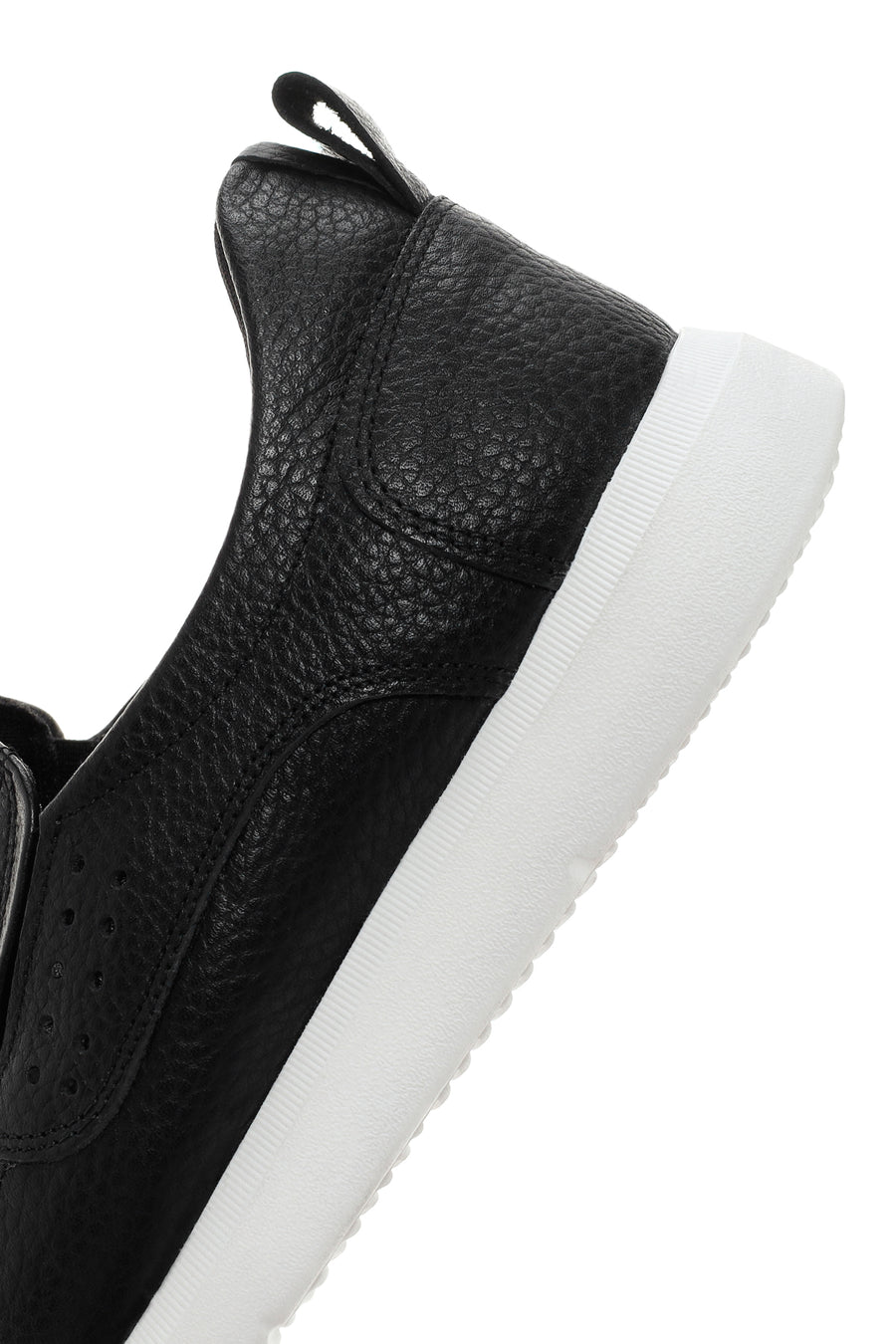 Men's Black Leather Loafer