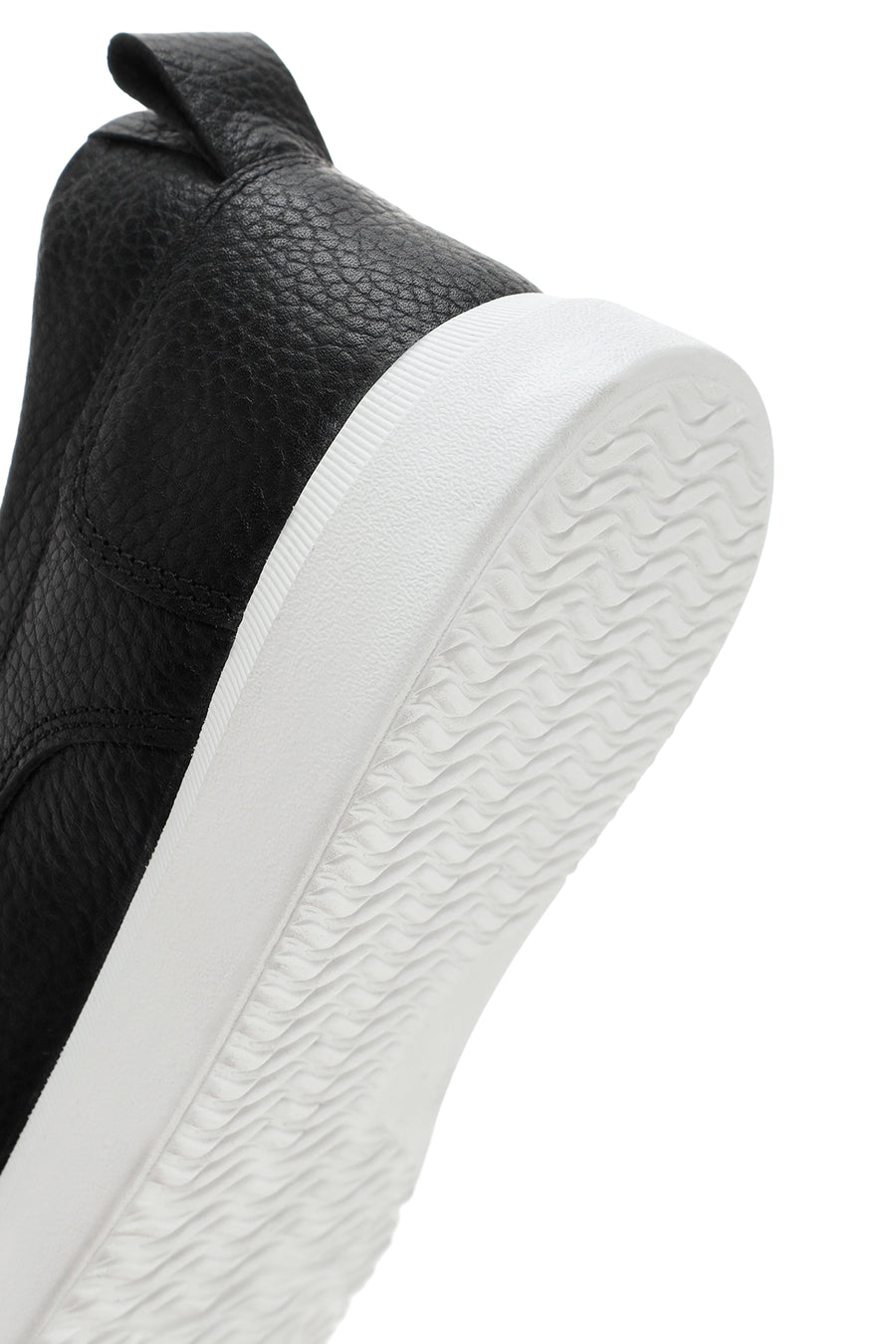 Men's Black Leather Loafer