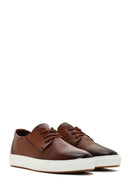 Men's Tan Leather Casual Shoes | Derimod