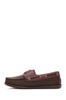 Men's Brown Leather Comfort Loafer | Derimod