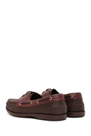 Men's Brown Leather Comfort Loafer | Derimod