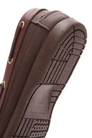 Men's Brown Leather Comfort Loafer | Derimod
