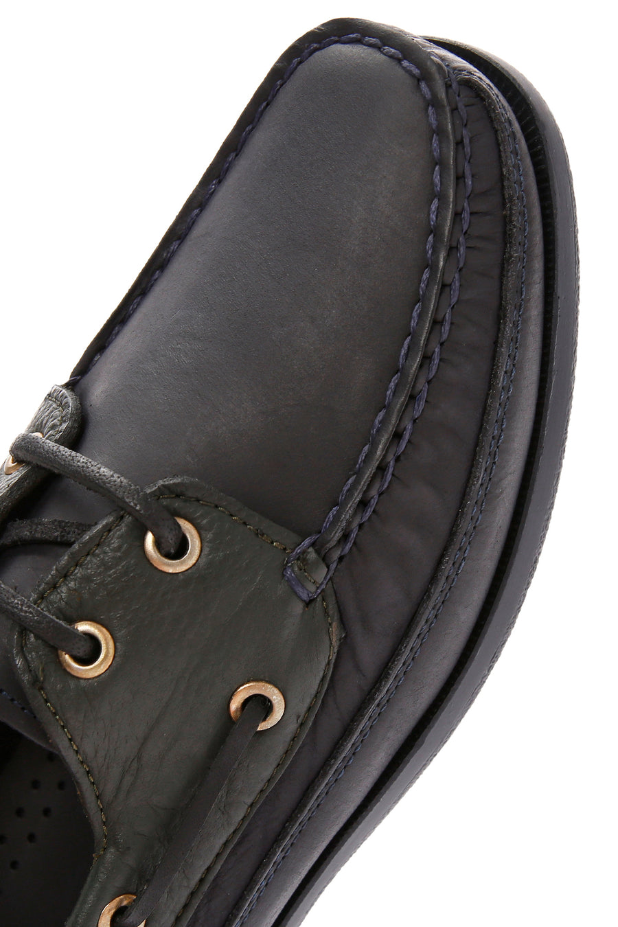 Men's Green Leather Comfort Loafer