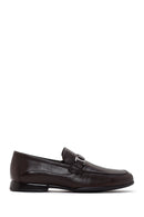 Men's Brown Leather Classic Loafer | Derimod
